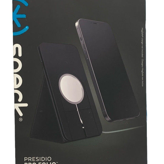 Speck Presidio Pro Folio Case and Stand For MagSafe Charger Slim and portable