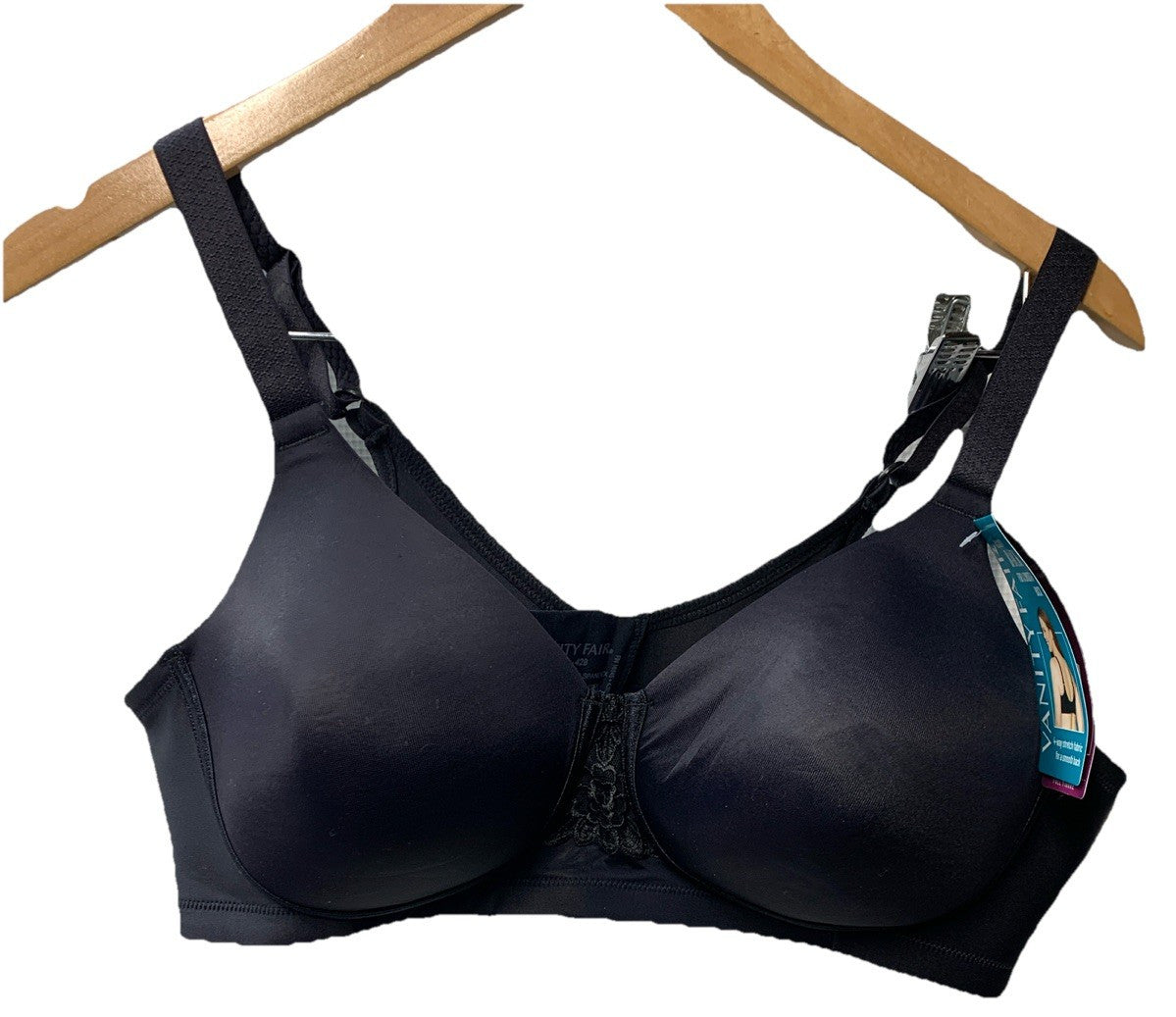 Vanity Fair Women's Beauty Back Smoother Full Figure Wirefree Bra 71380 Size 42B
