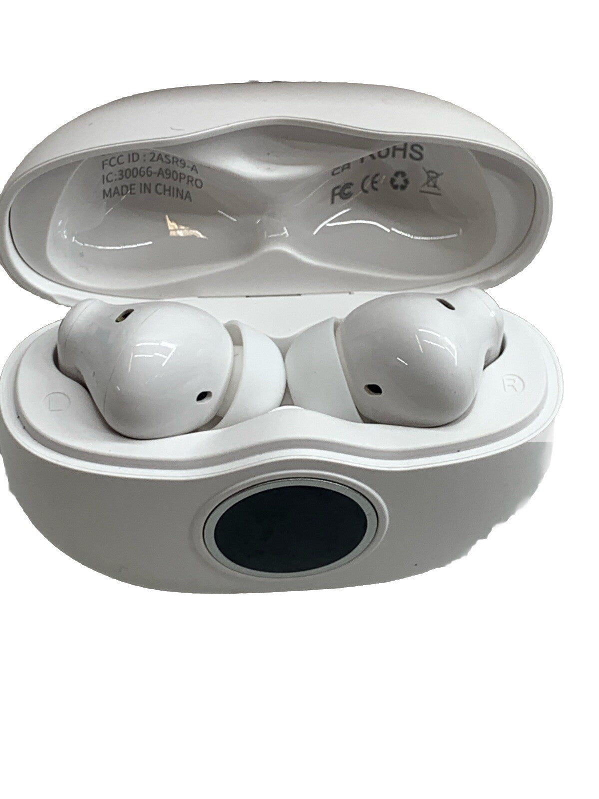 A10 Pro True Wireless Earphone 5.3 Headphone 40 Hours Play Led Display Bud White