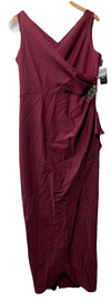 Alex Evenings Sleeveless V-Neck Gown Dress Sleeveless Party Cocktail Size 14