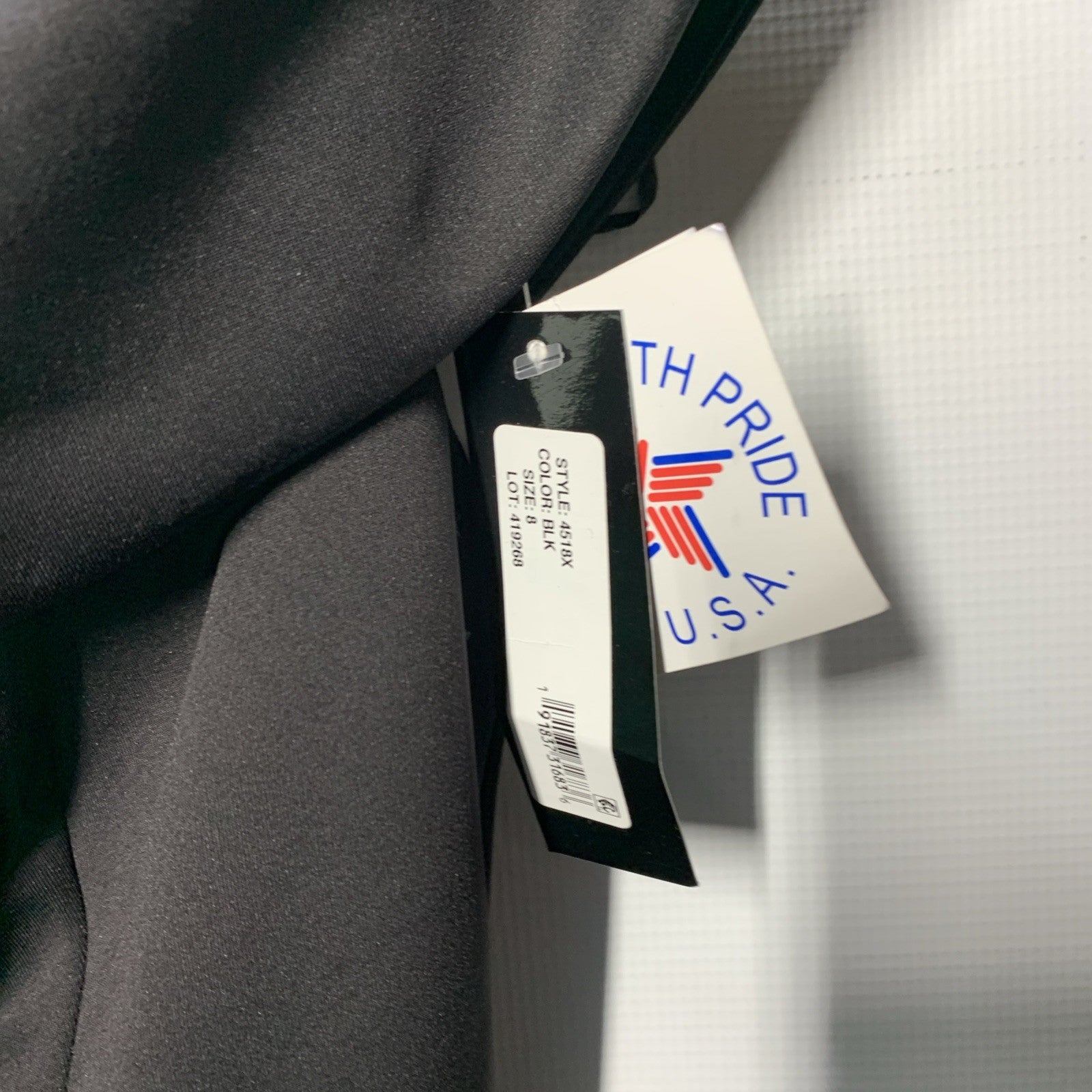 Xscape Women's Off-The-Shoulder Scuba Crepe Evening Cocktail Dress Size 8 Black