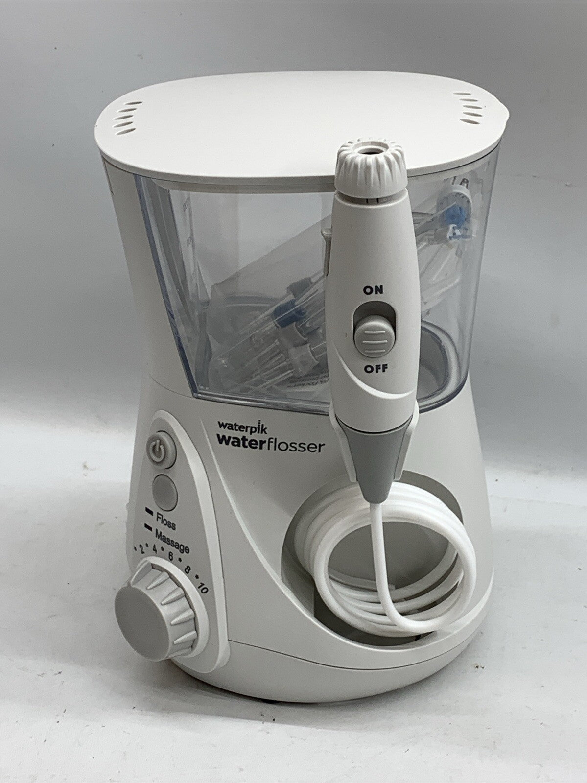 Waterpik Aquarius WP-660 Corded Electric Water Flosser - White Hydropulseur