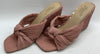 Jewel Badgley Mischka Women HYPE Rose Wedge Heels Sandal Slip-on Size 5 M JW5032