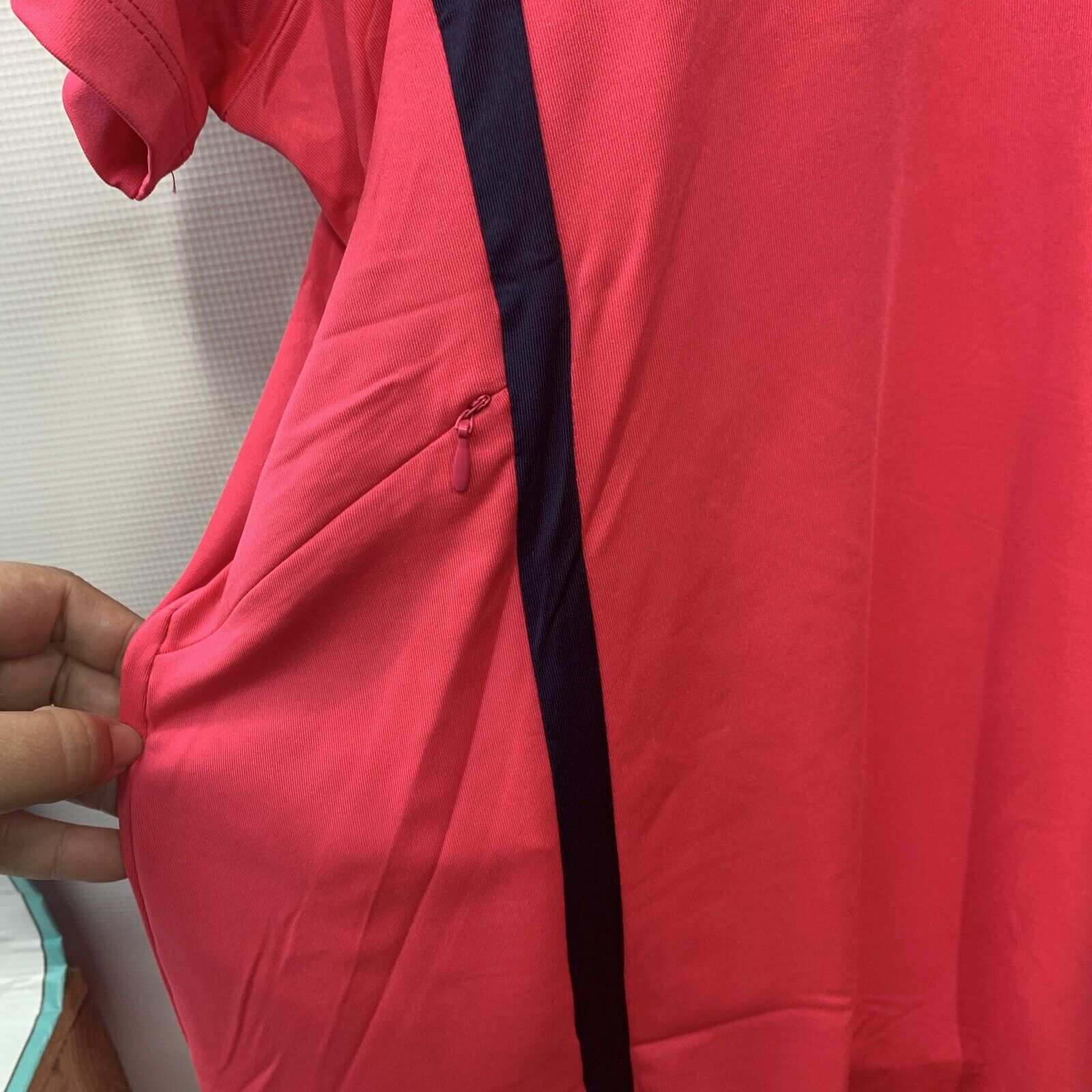 Callaway Golf Ladies Swing Tech True Sculpt Cooling Dress With Shorts 2XL Pink