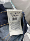 Lucky Brand Women's Dark Blue Mid Rise Straight Jeans Size 10/30A Long Pants