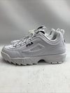 Fila Men's Strada Disruptor II Sneakers White US 14 Lace-up Shoes Lightweight