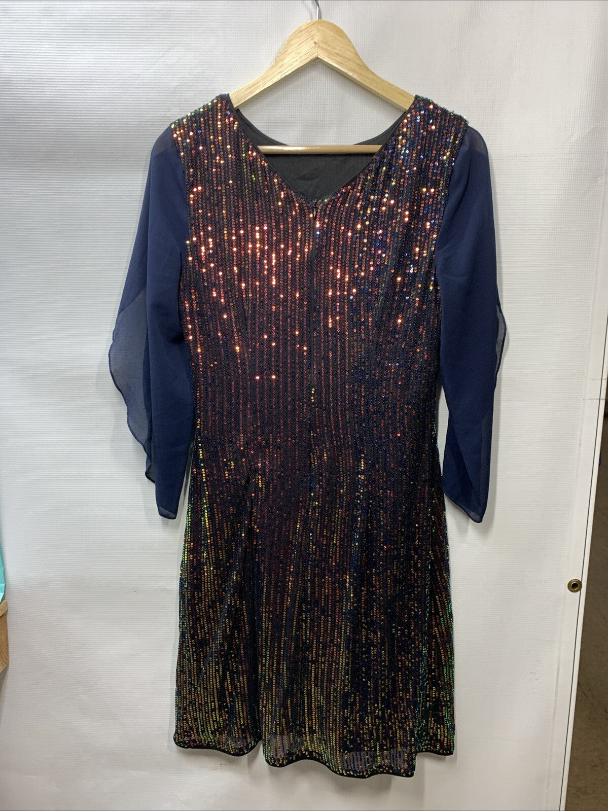 GRACE KARIN Women 2024 Sequin Dresses Shiny Sparkly Cocktail Party Dress Size M
