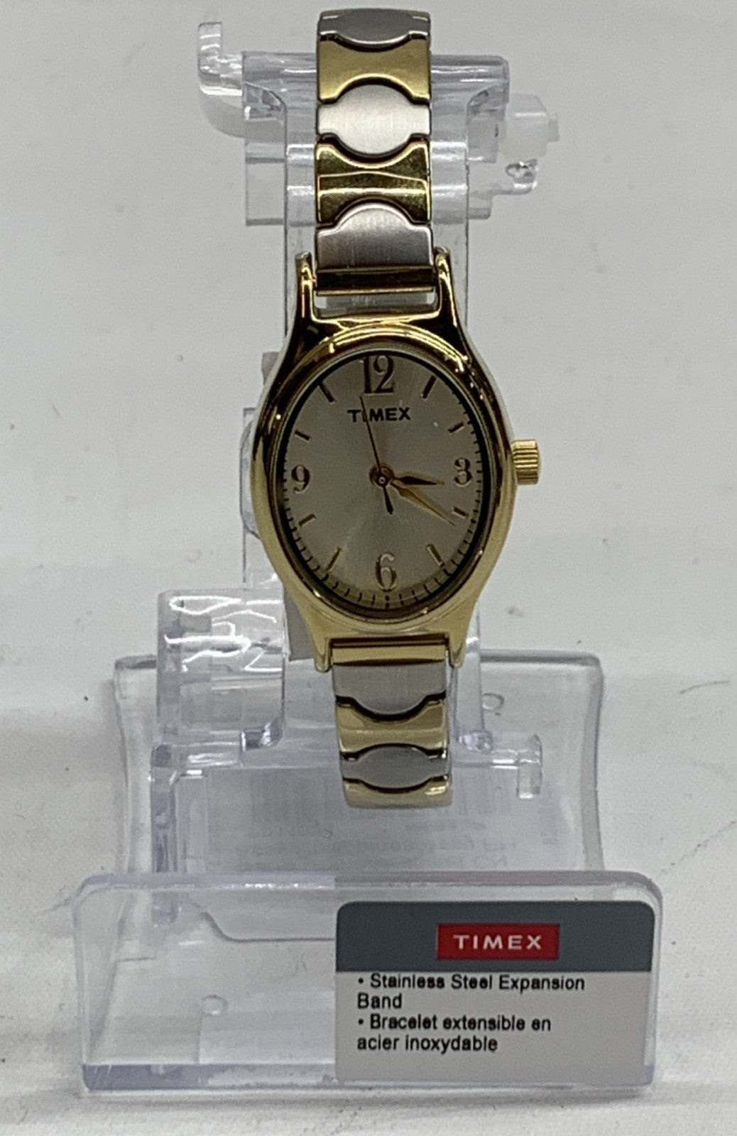 Timex Dress Expansion T263019J Bracelet Wrist Watch for Women Two-Tone Stainless