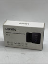 LEKATO Wireless in Ear Monitor System MS-2, Upgraded 2.4G Stereo IEM Black
