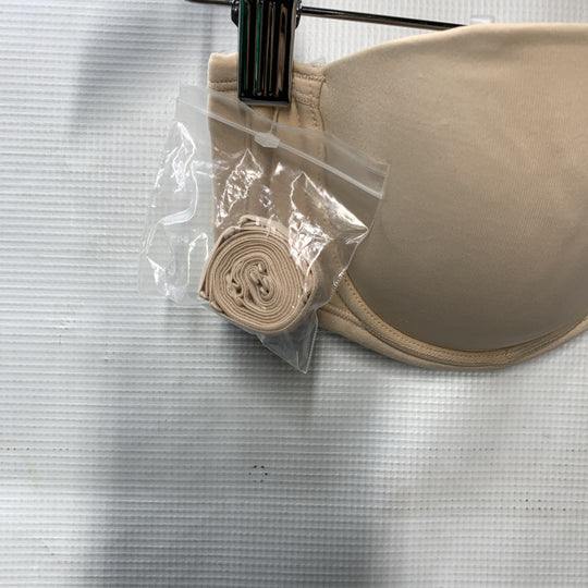 Vanity Fair Women Beauty Back Smoothing Strapless Bra Beige Underwired Size 34B