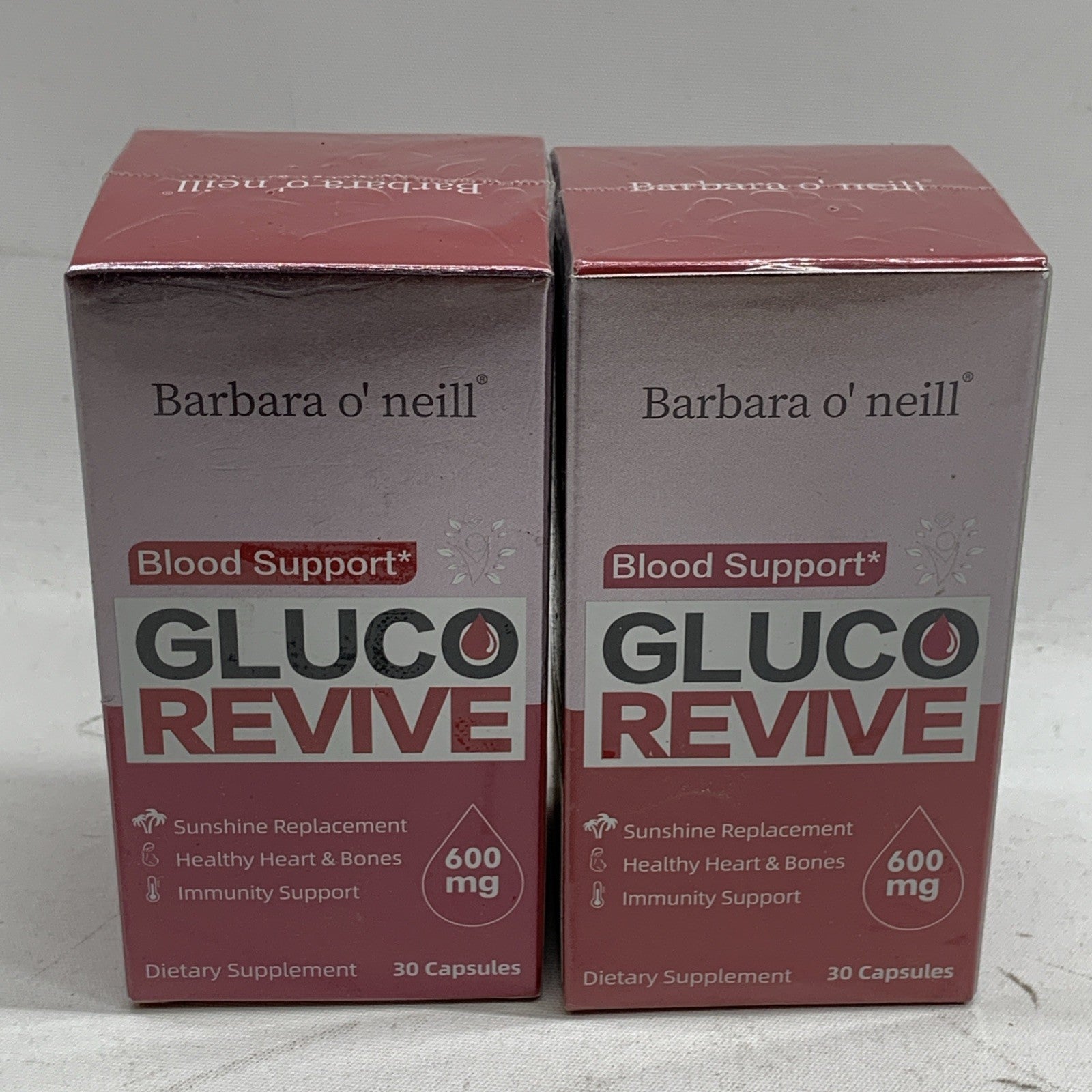 Gluco Revive Blood Support GlucoRevive Advanced Glycogen Support 30 caps - 2 lot