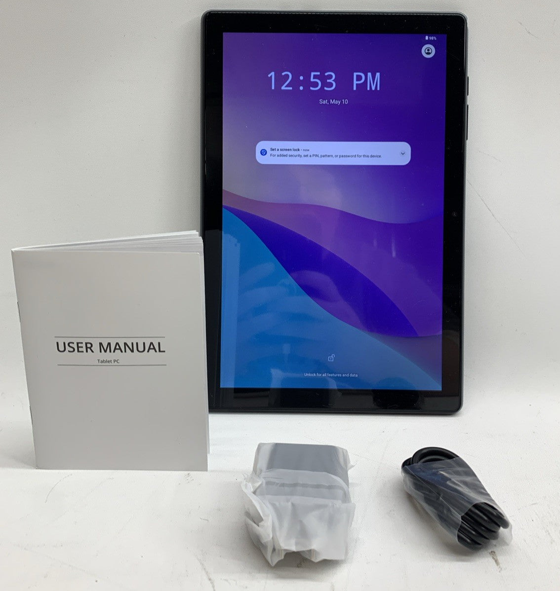 TPZ T10B-AI Gray 64 GB Storage 3 GB RAM WiFi Android 14 Tablet Touch Screen