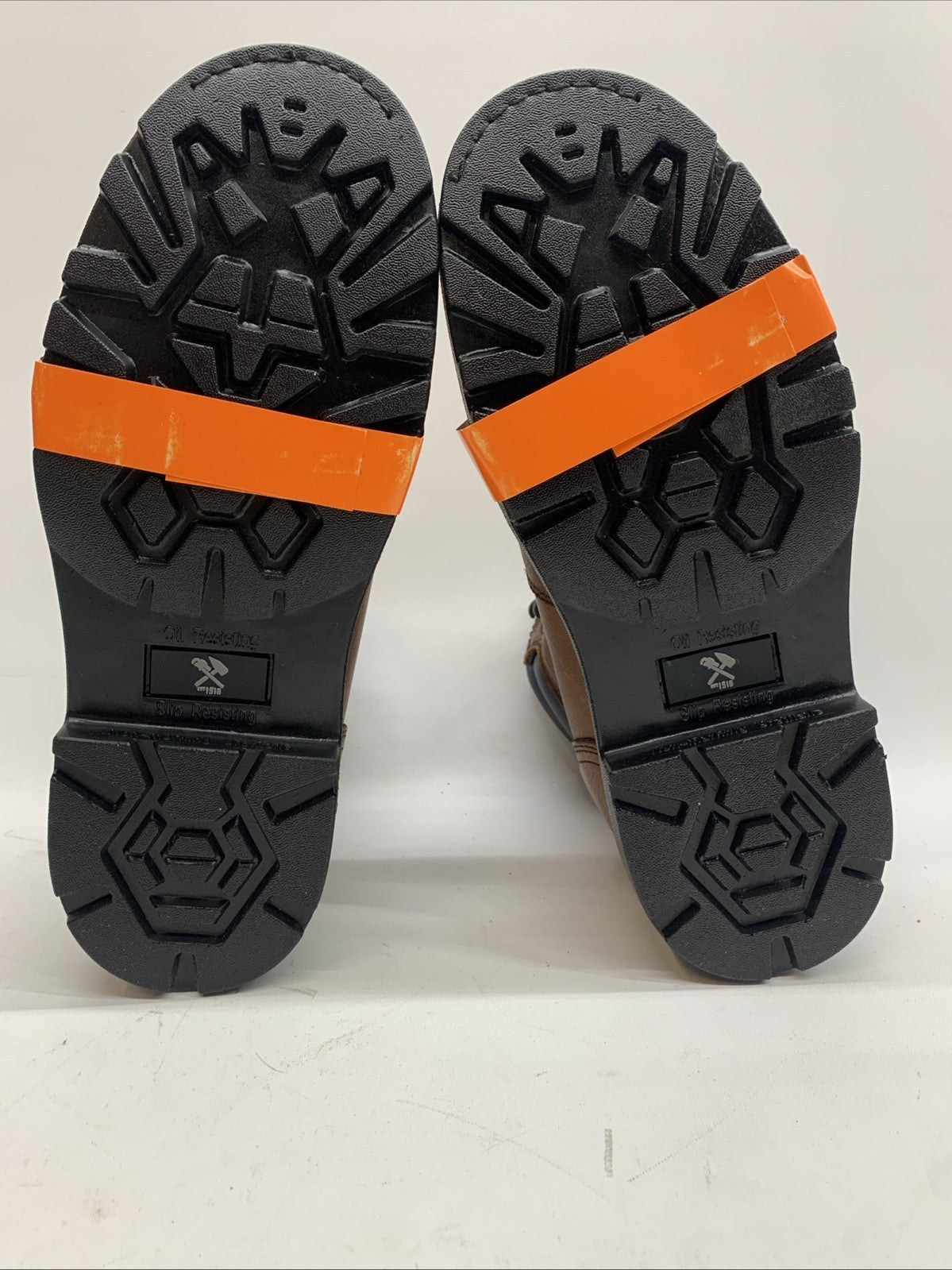 Iron Age Hauler 6” Plain Toe Waterproof Work Boot Size 8.5 Brown IA0160 Lace-up