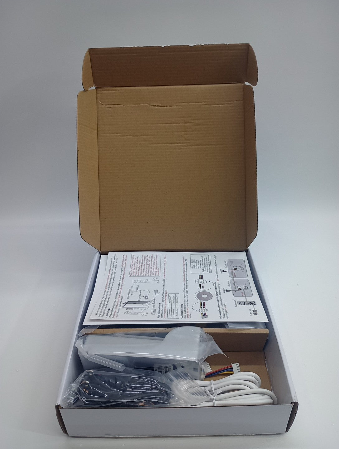 AMOCAM Wired Video Intercom System, 7 Inches Video Doorbell Door Phone System