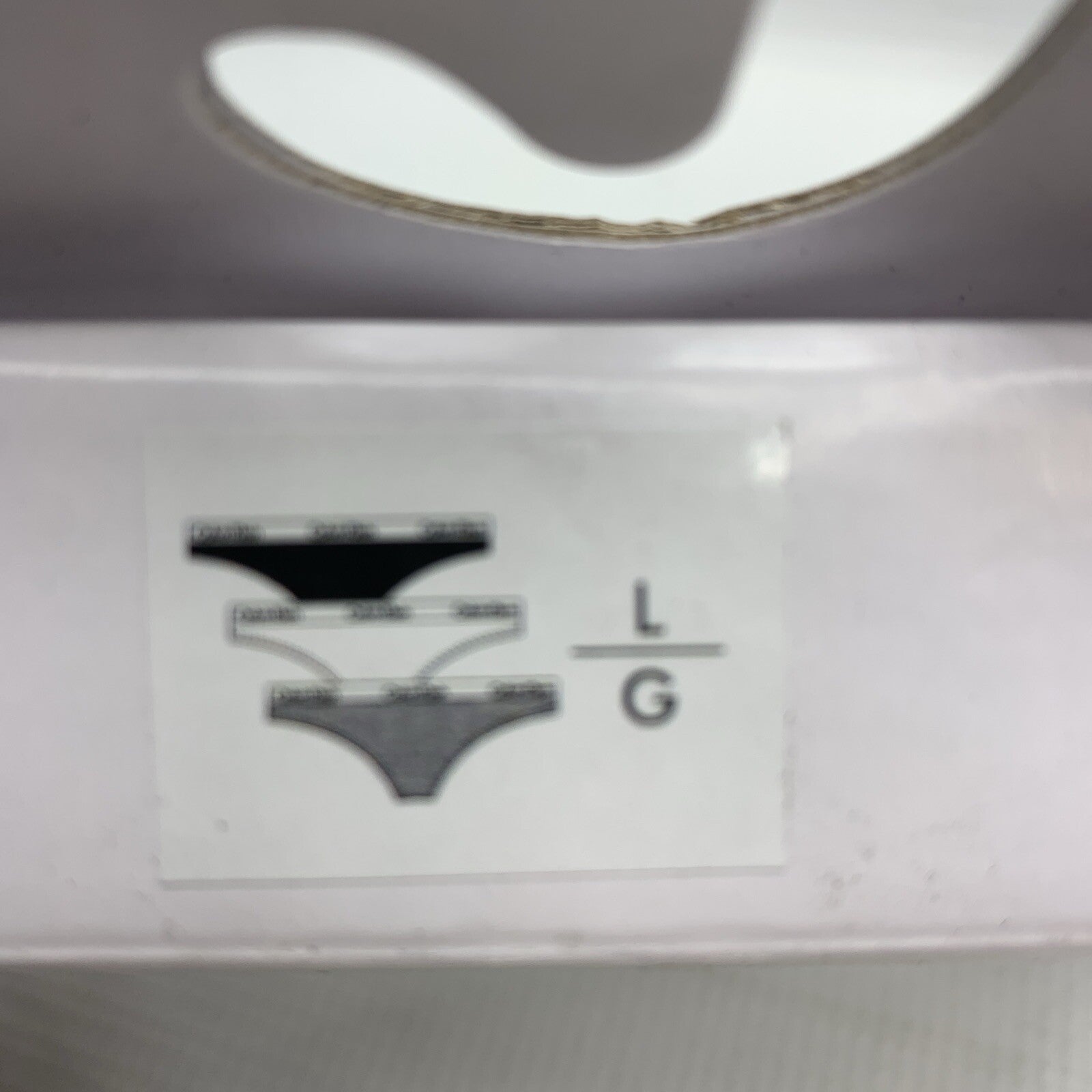 Calvin Klein Women's Carousel Logo Cotton Stretch Thong Panties Size L 3 Pack