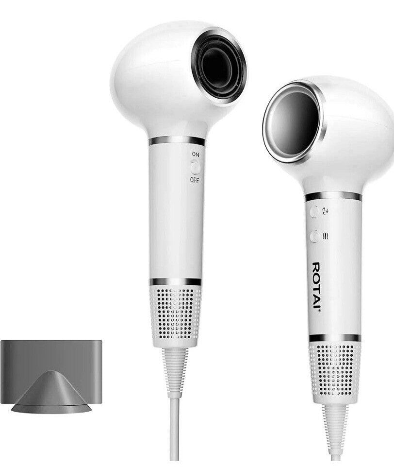 ROTAI Hair Dryer Brushless with 110, 000 RPM, High-Speed Fast Drying, 200 Millio