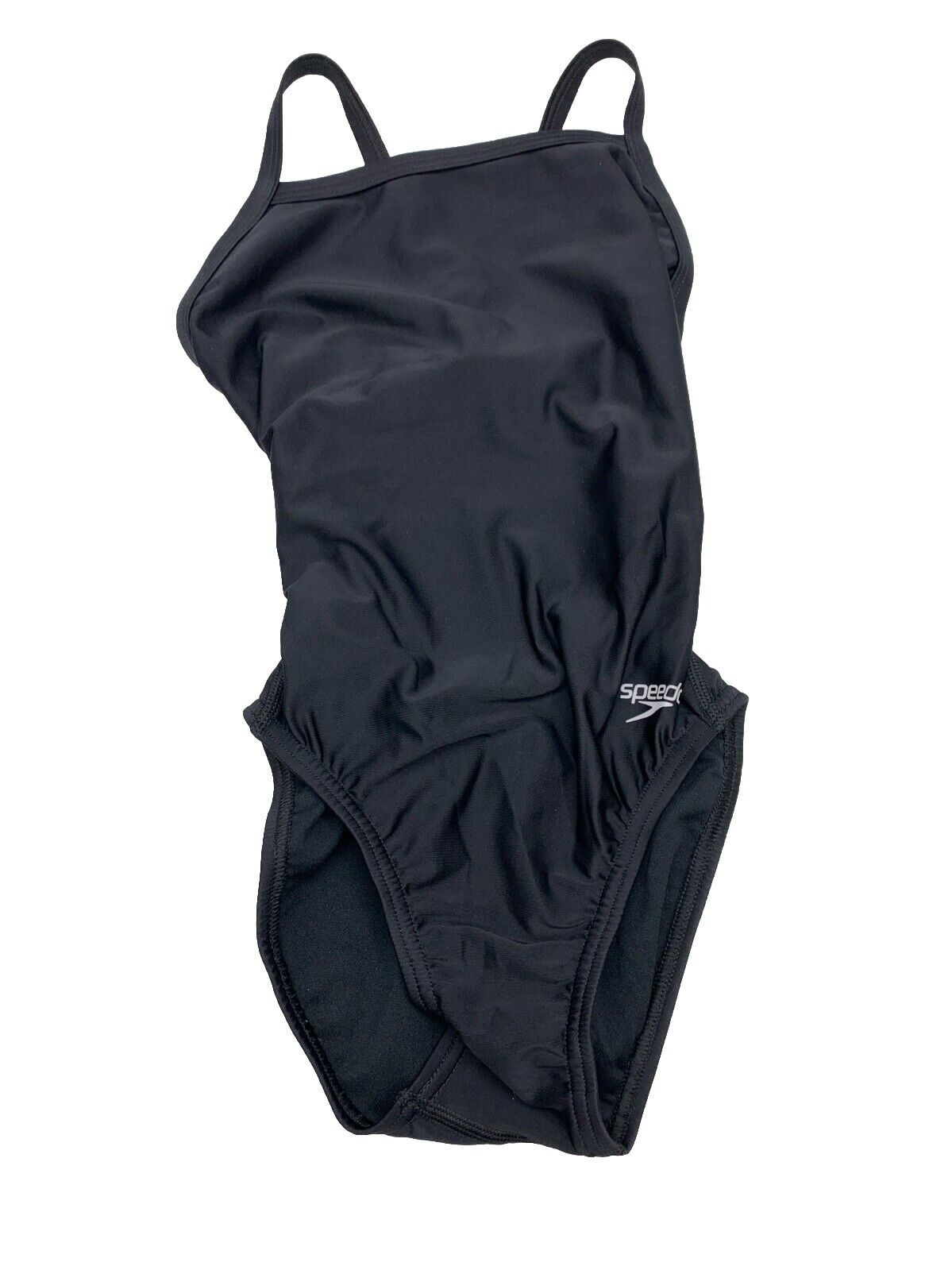 Speedo Women's Pro LT Bathing Suit Black Size 24 One Piece Swimwear Pull On