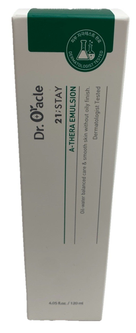 Dr. Oracle 21;STAY A-thera Emulsion Oil-water Balanced Care & Smooth 4.05floz