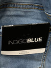 Indigo Blue Skinny Pre-Pregnancy Maternity Ankle Long Pants Size Large 99402-99