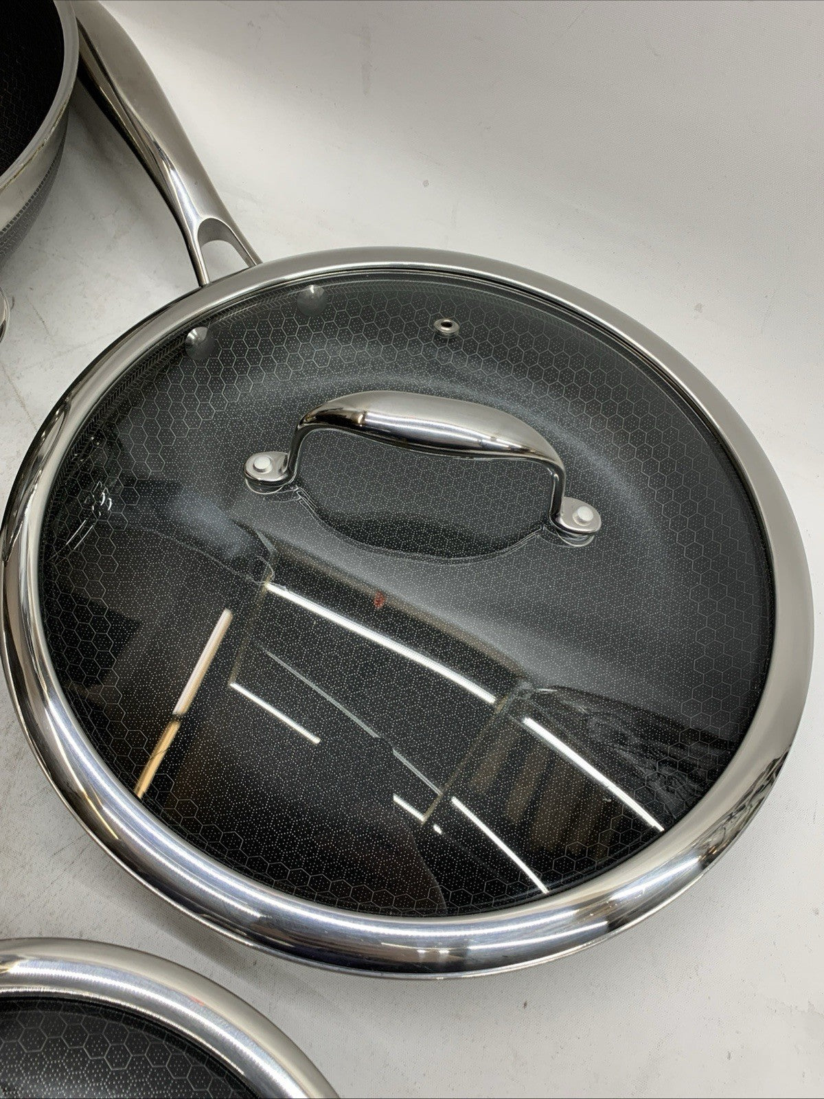 HexClad Hybrid Nonstick 7 Pc 8