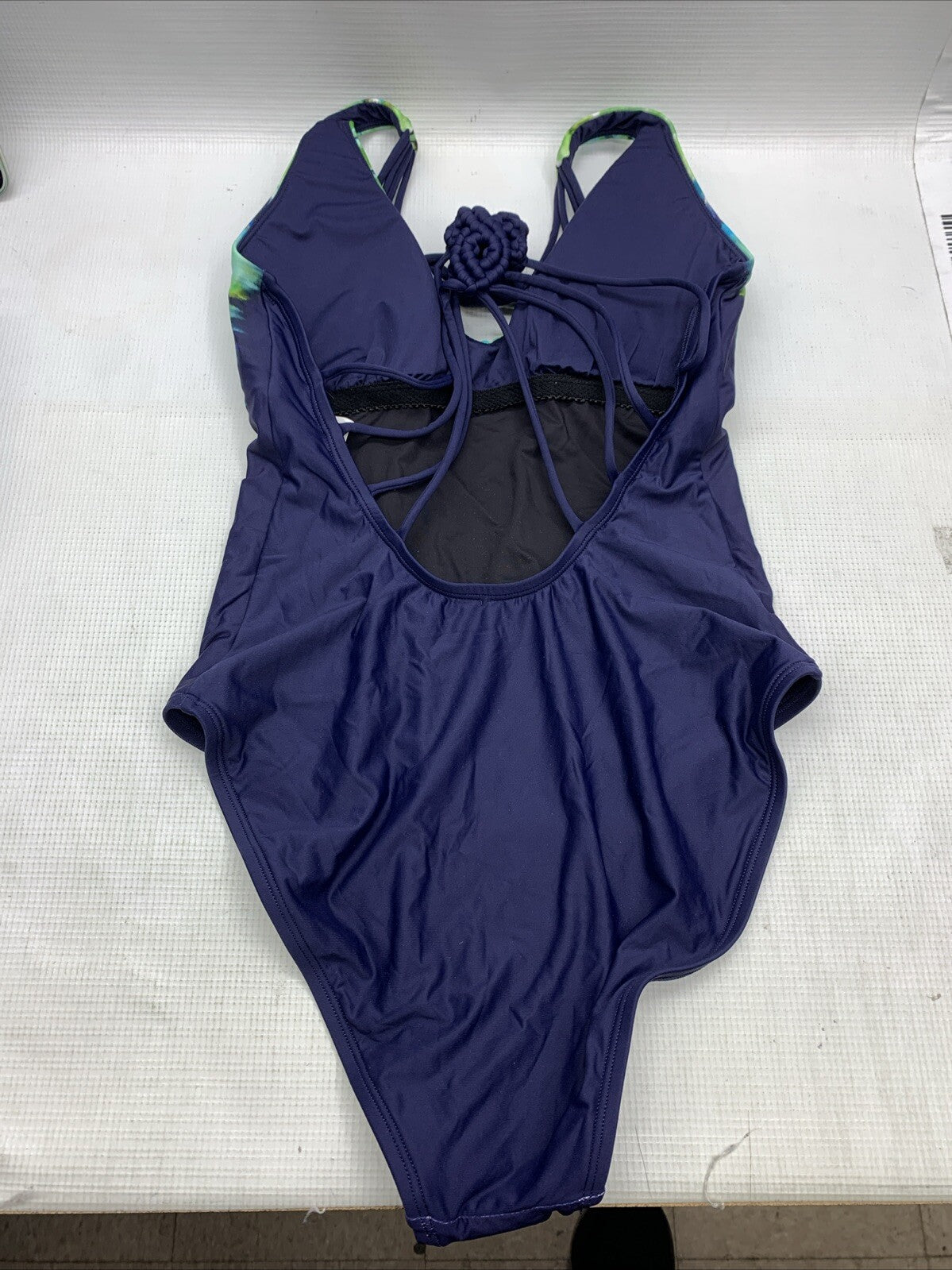 LaBlanca Women Multi Strap Cross Back One Piece Swimsuit Size 8 Swimwear LB4BV07