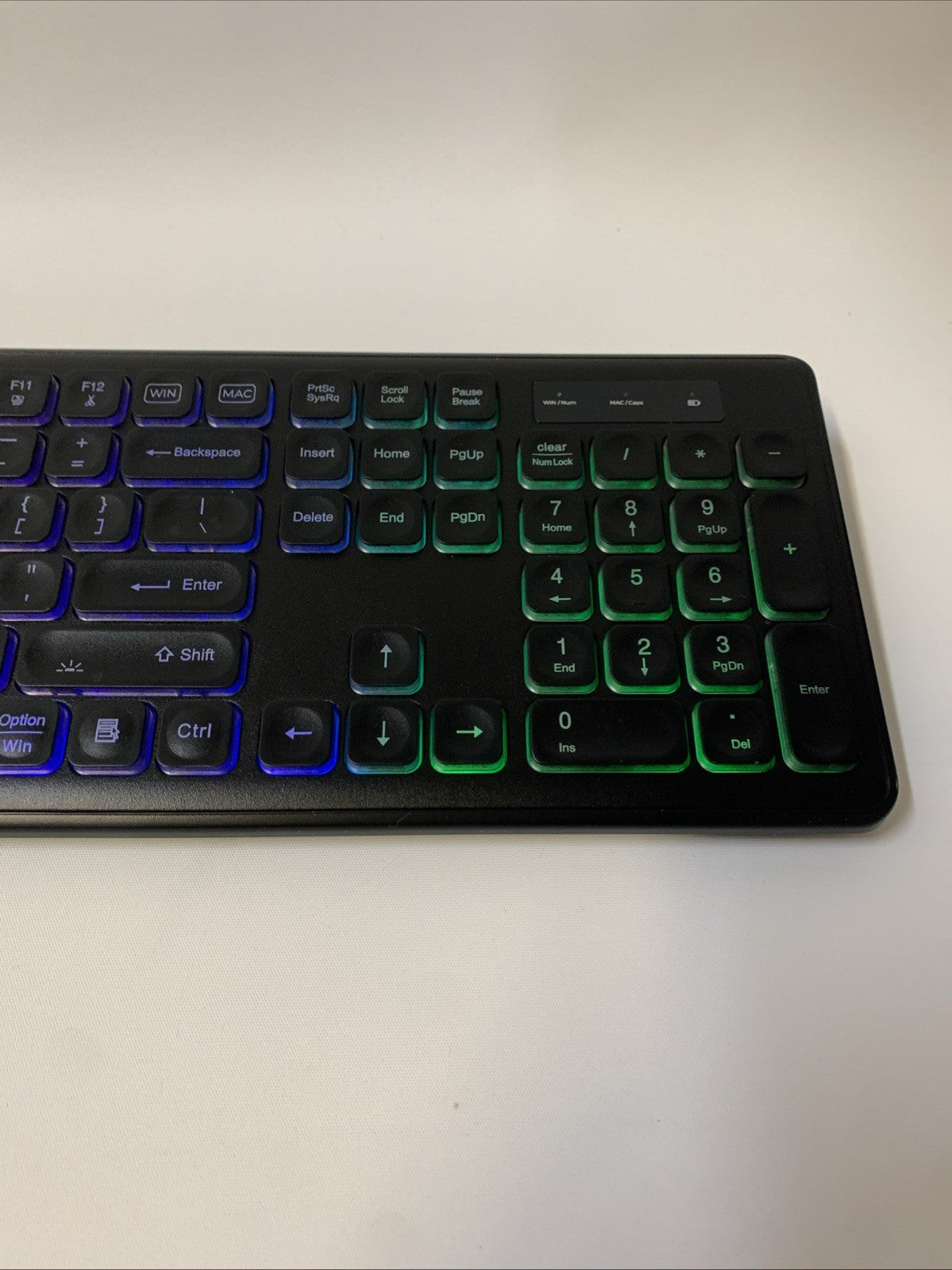 Wireless Keyboard and Mouse, Rechargeable Bluetooth Key Board Mouse Combo RGB