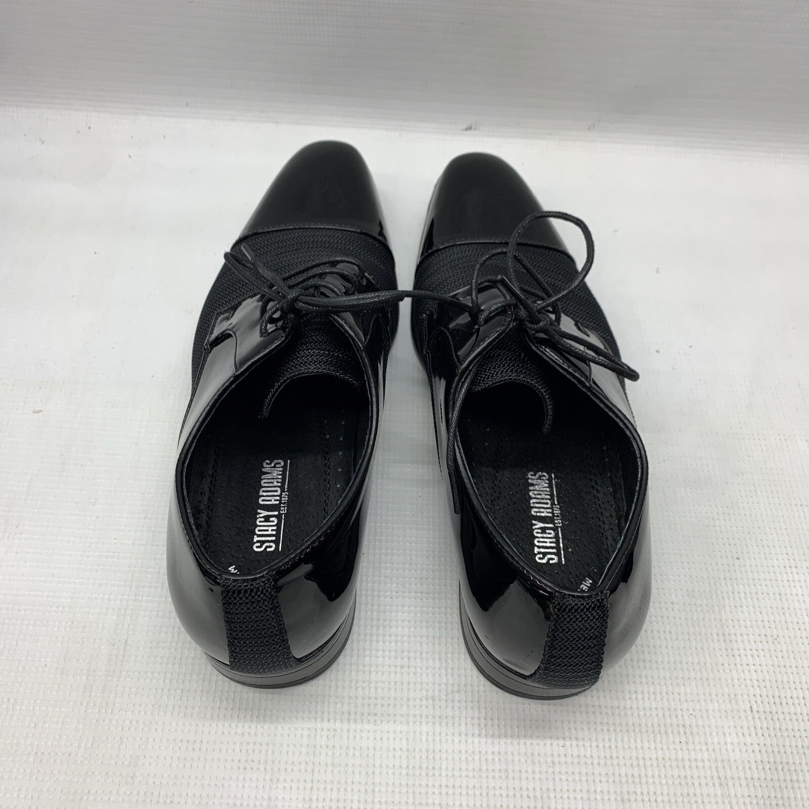 Man's Oxfords Stacy Adams Pharaoh Cap Toe Oxford 9M Black Lace-up Formal Shoes