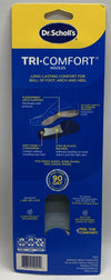 Dr. Scholl's Tri-Comfort Insoles Comfort For Heel & Ball of Foot Men's Size 8-14