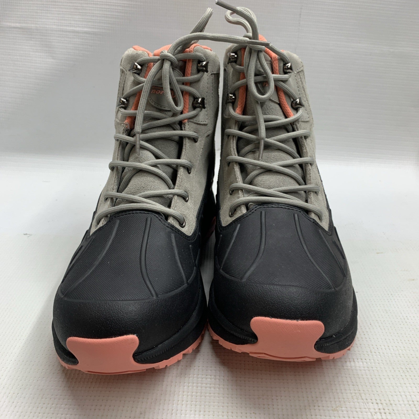 Women's Waterproof Hiking Boots Lightweight Outdoor Size  11 Grey/Black Lace-up