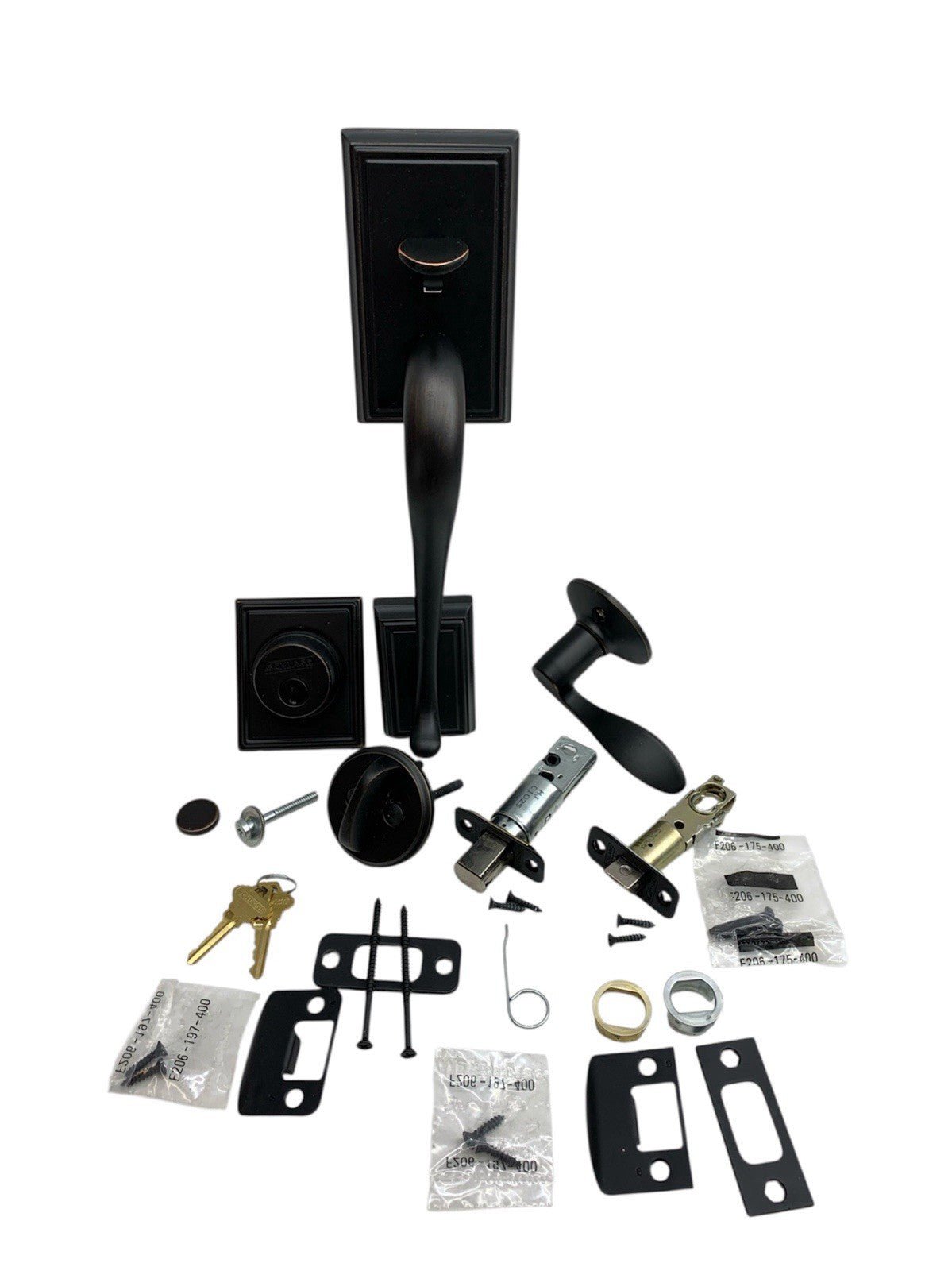 SCHLAGE Entrance Handleset F-Series F60 ADD 716 ACC 12-326 with Accent Lever