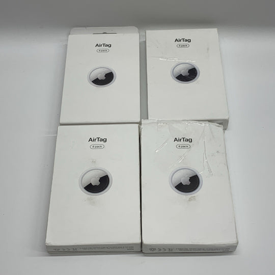 Apple MX542LL/A  AirTag Tracker for Keychain & Wallet 4-Pack Lot Of 4 (16 Total)