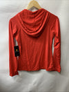 Body Glove Women Smoothies Mandie Hoodie Rash Guard Red XS Long Sleeve Zip Front