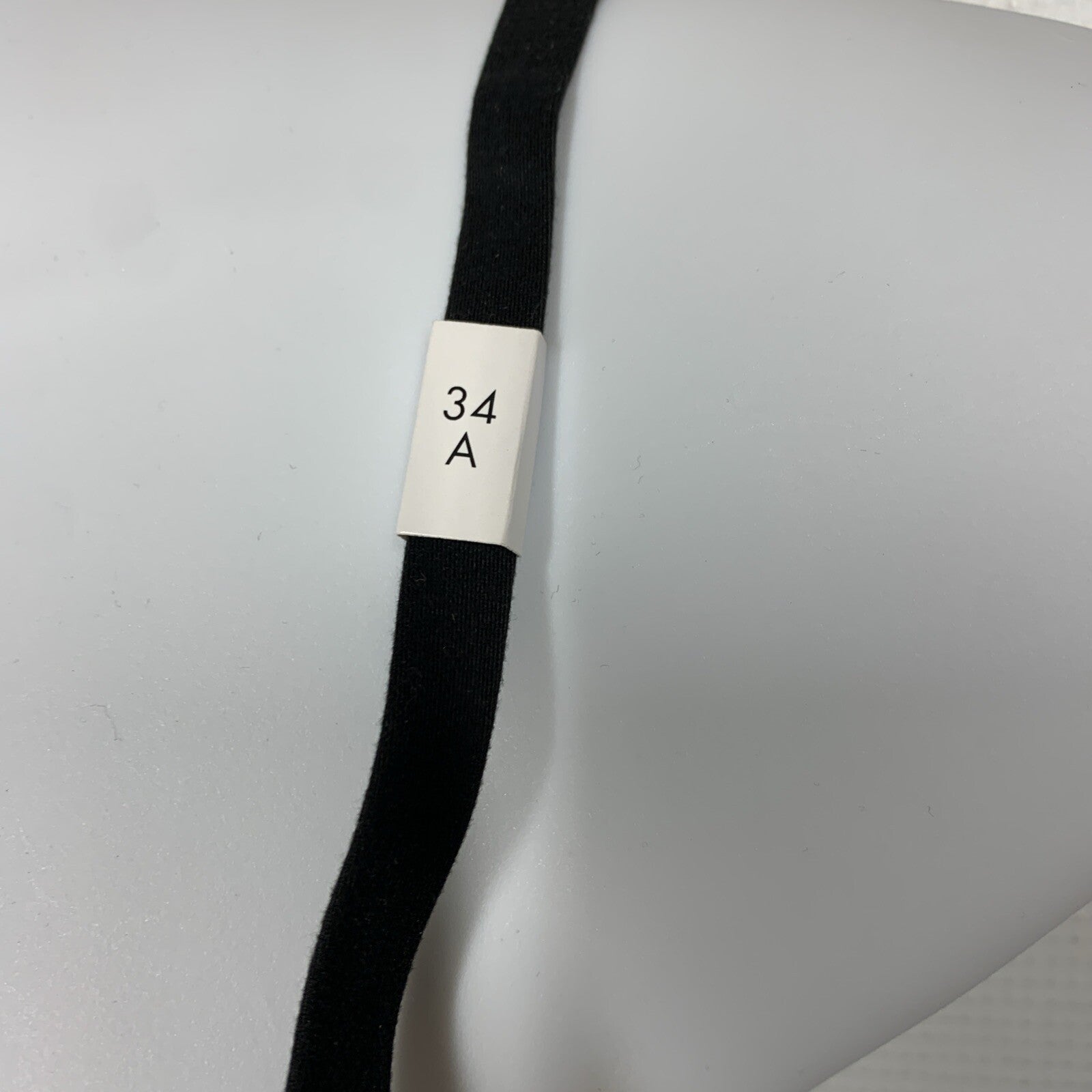 Calvin Klein Perfectly Fit Modern T-Shirt Bra 34A Black Underwire Thin Padding