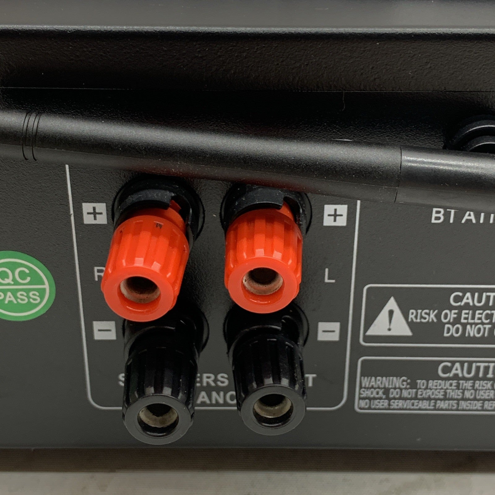 Pyle Stereo Karaoke Amplifier Audio Receiver w/Remote Control Bluetooth Black