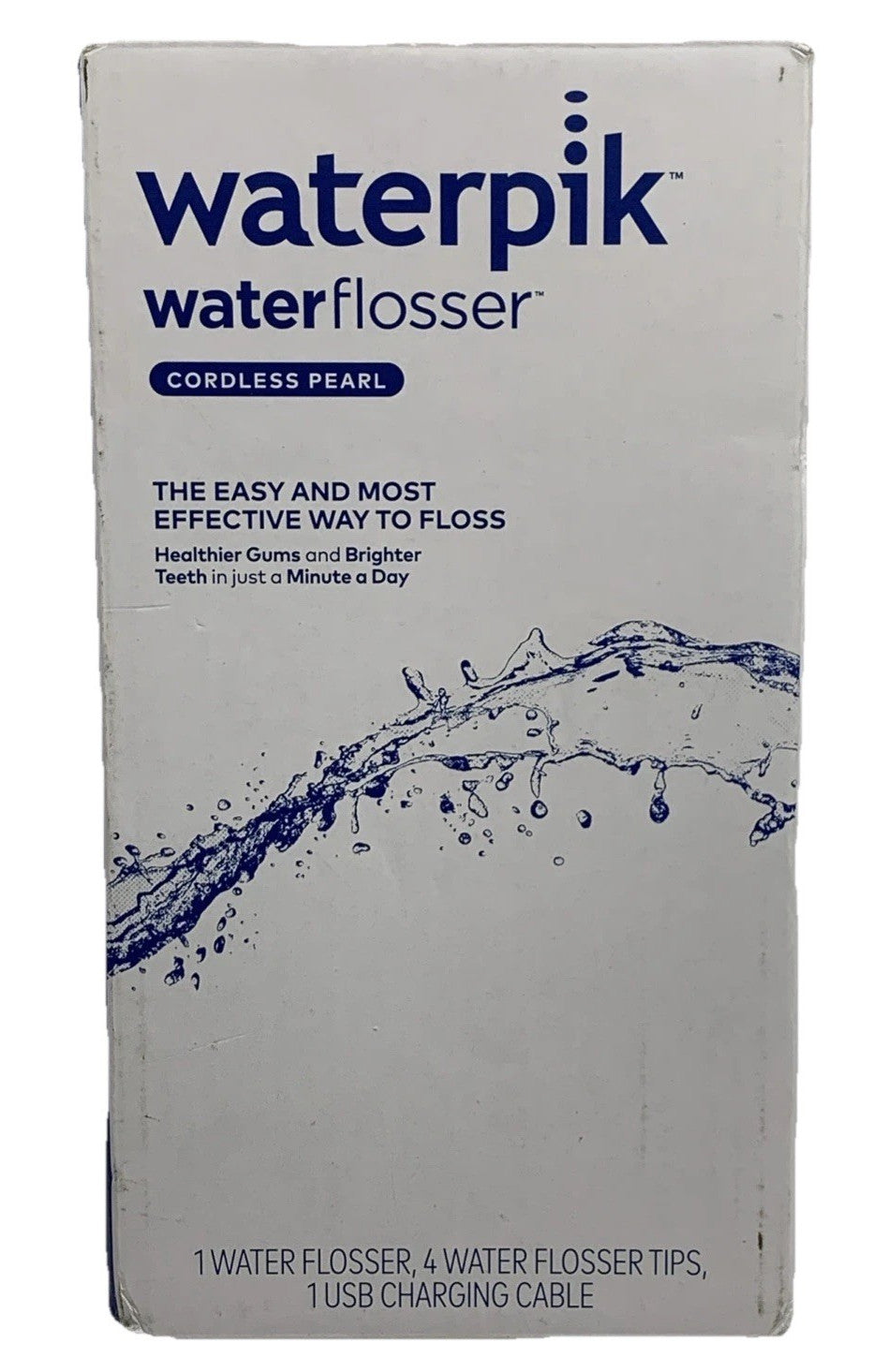 Waterpik Cordless Pearl Water Flosser WF-13 Portable for Teeth Gums Braces Care