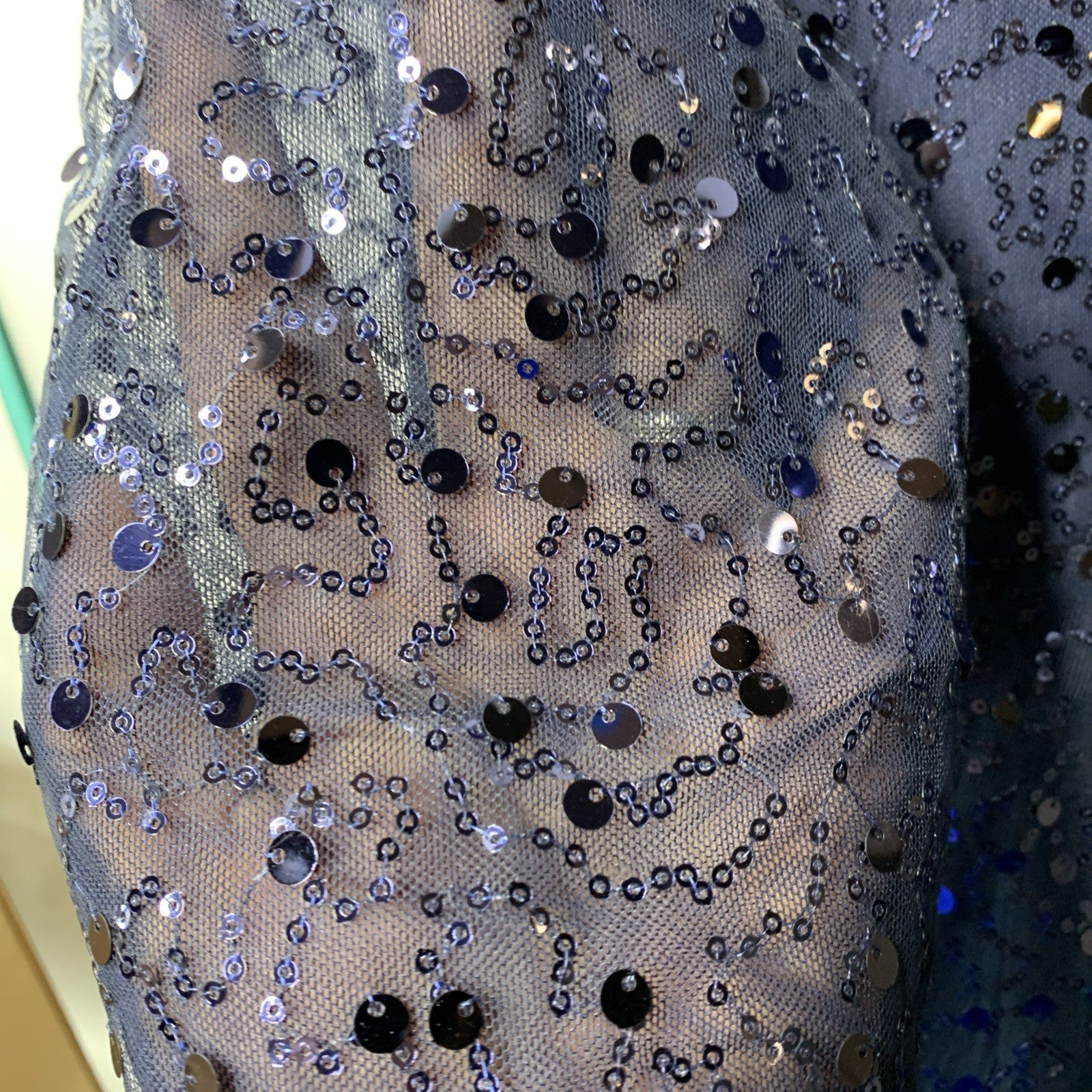 Ever-Pretty Women's Sequin Midi Cocktail Evening Semi Formal Dress - Size 18