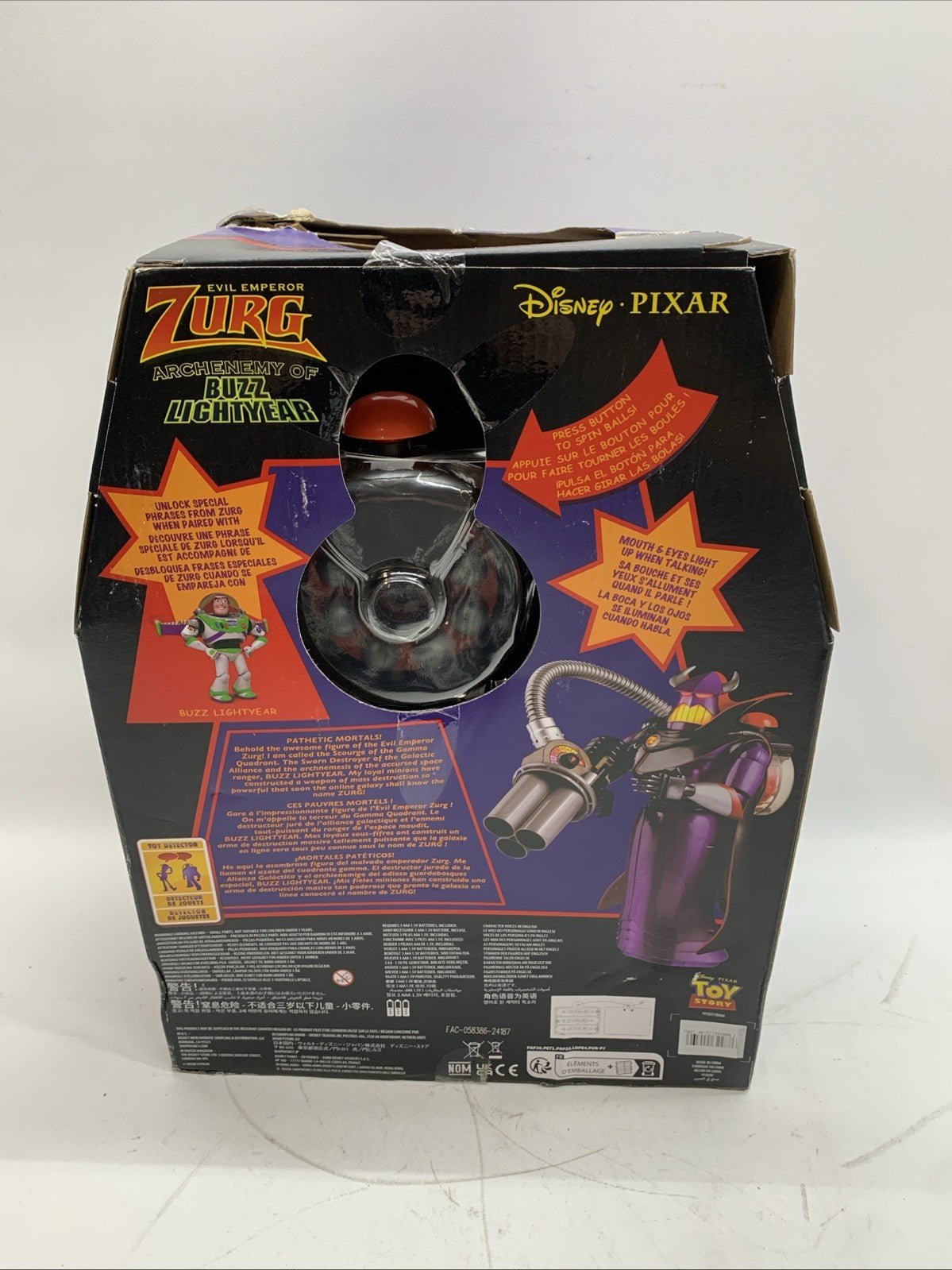 Disney Store Pixar Toy Story Evil Emperor Zurg 15