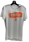 Atlanta United adidas Aeroready Short Sleeve Shirt Men's White Small Tall Crew N