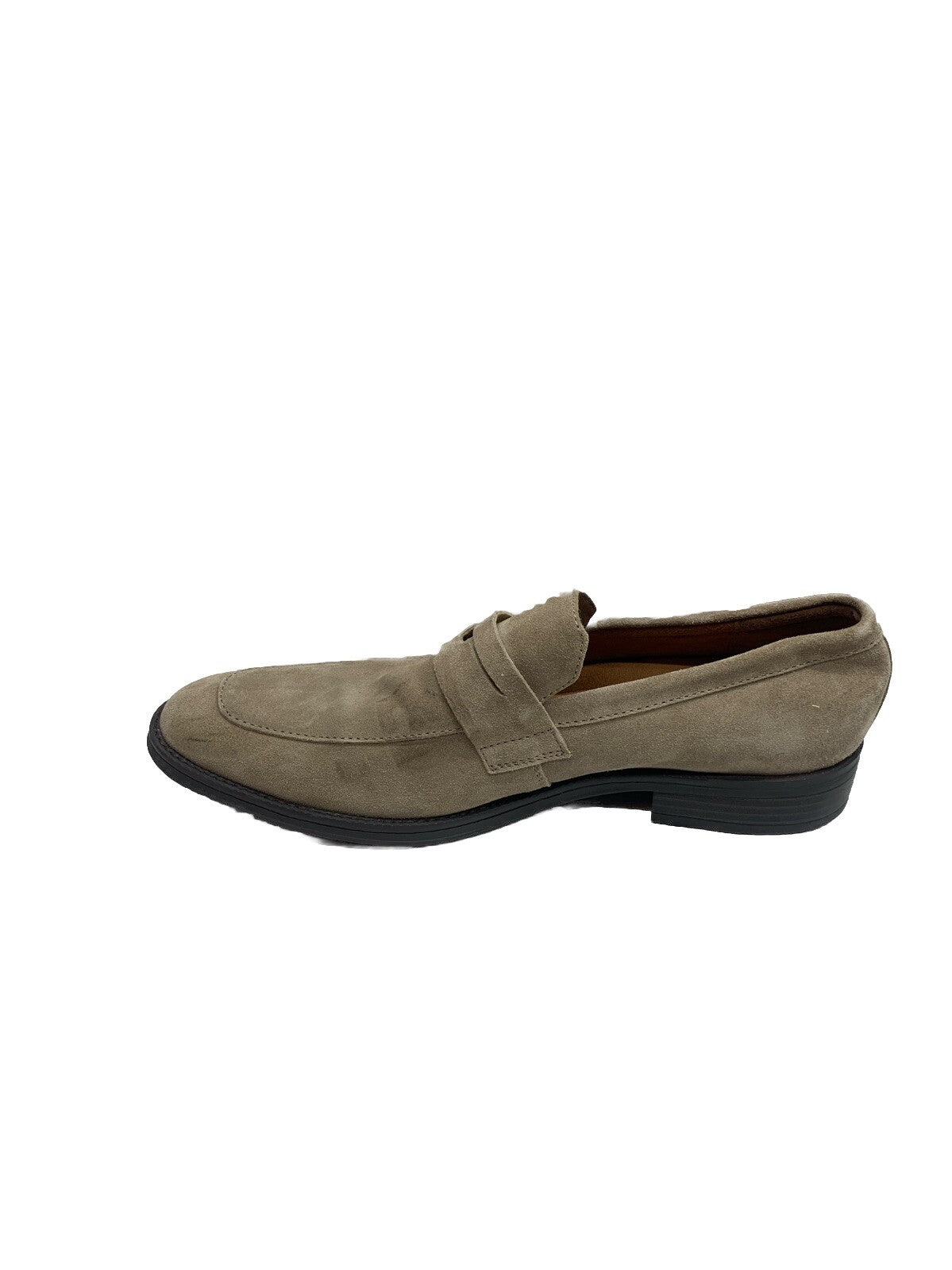 Calvin Klein Men's Jay Pointy Toe Slip-On Dress Loafers Shoes Taupe Size 10