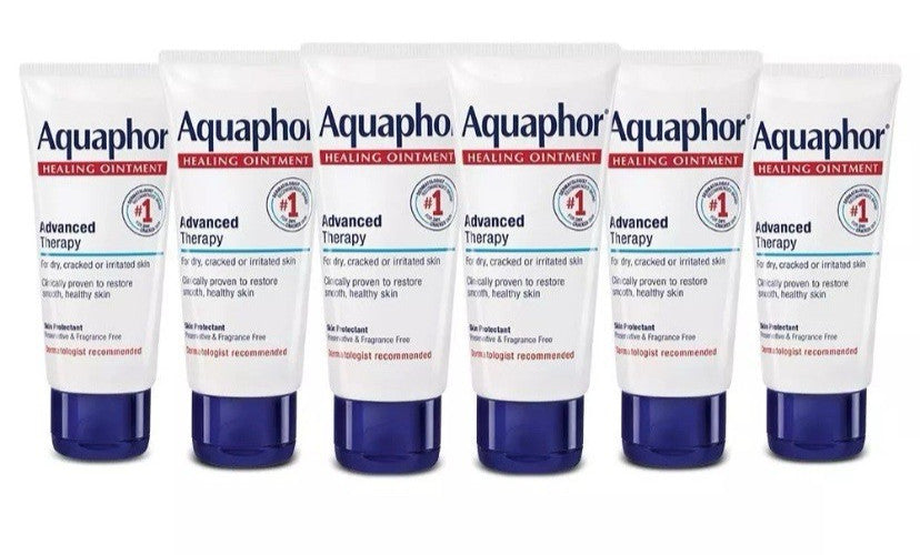 Multi-Purpose Dry Skin Therapy Ointment 1.75 Oz Tubes for On-the-Go Care 6 Pack