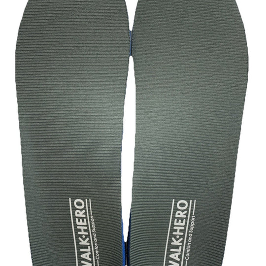 WALK-HERO Medical Orthotic Insoles Mens 7-7 1/2 Women's 9-9 1/2 High Arch Suppor