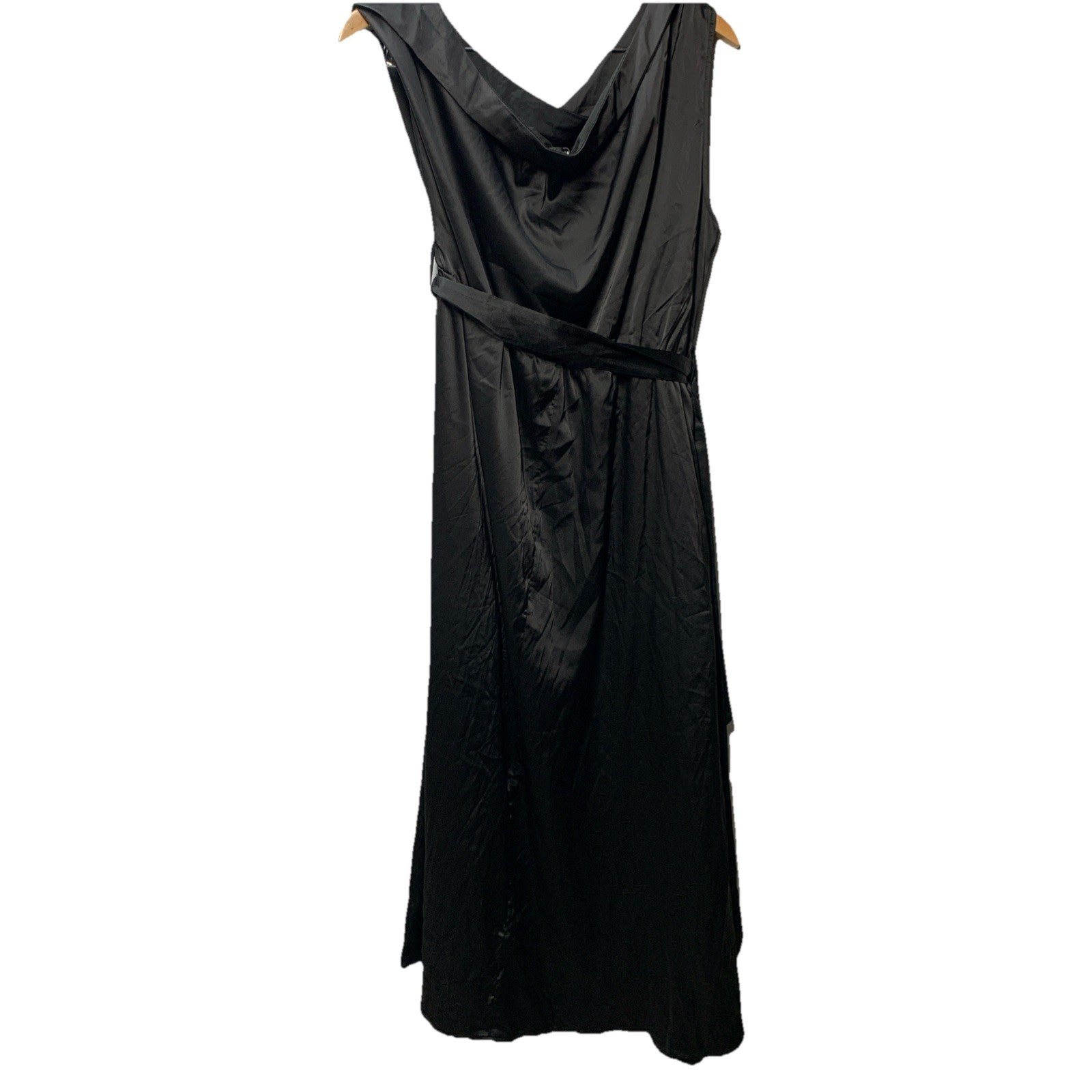 Grace Karin Long Sleeveless Wedding Guest Cocktail Dress Evening V-neck Black XL