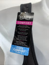 Hanes Smooth Comfort Flex Shapes to Fit Wirefree Bra Style DF3484 Size 2XL Black