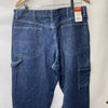 Wrangler Authentics Men's Classic Carpenter Jeans Size 36Wx34L Blue Long Pants