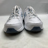 New Balance 608 V5 Womens 10.5 Men's 9 Walking Shoes White Blue Casual Sneakers