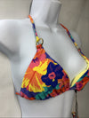 RELLECIGA Women's Triangle Bikini Set Floral Print Size Medium 2-Piece Underwear
