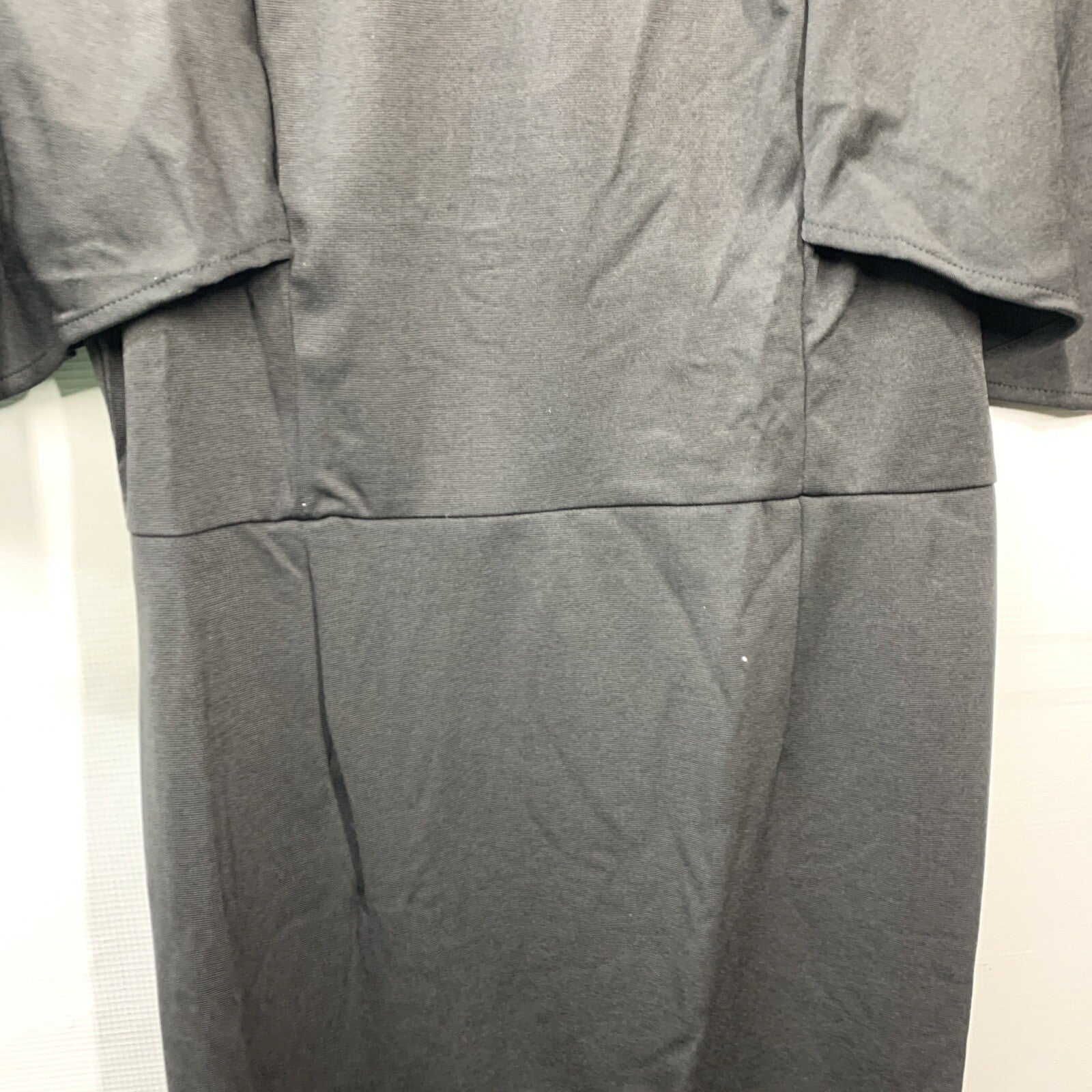 GRACE KARIN Women's Party Casual Guest Dress Short Flared Sleeves Black Medium