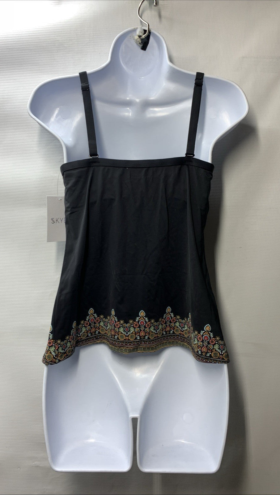 SKYE Standard Piper V-Neck Tankini Top Only Size XS SK755181 Swimsuit 2-way Back
