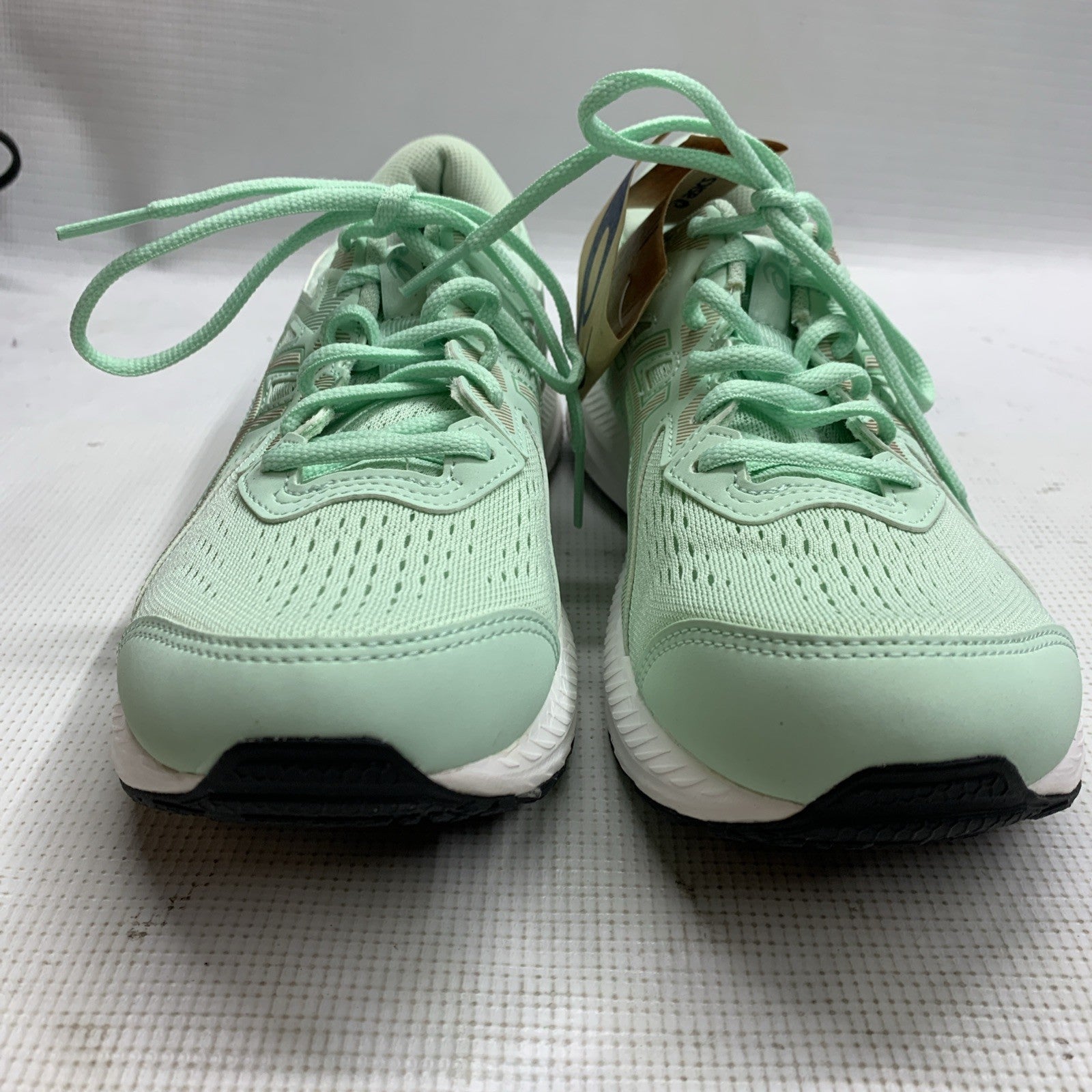 Asics Gel Contend 8 Mint Green Running Shoes Sneaker Sz 9 Women 1012B319 Lace-up