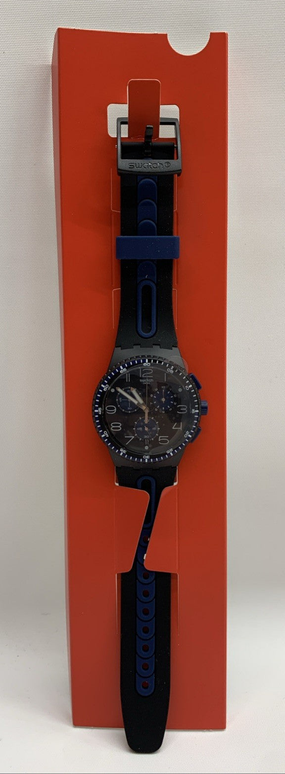 Swatch Men's Swiss Homme Quartz Chronograph SR936SW Water Resistant 4 Jewels